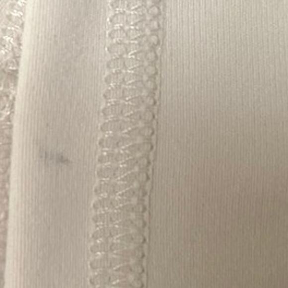 Alo yoga jogger high waisted ribbed knee and hem cropped leggings Size XS bone - Picture 11 of 11